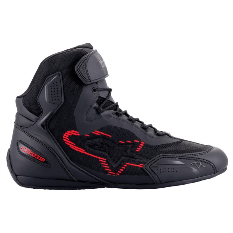 Мотоботи Alpinestars Faster-3 Rideknit Black/Dark Gray/Bright Red